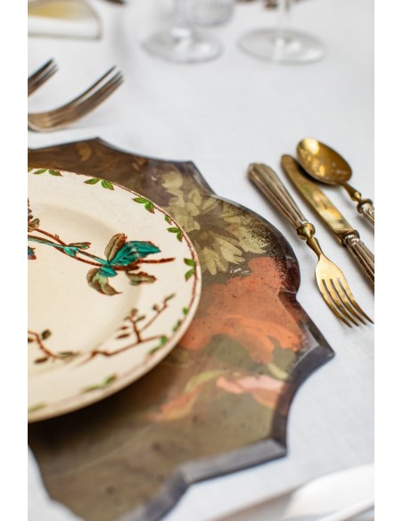 Sous-plaque en verre Milan