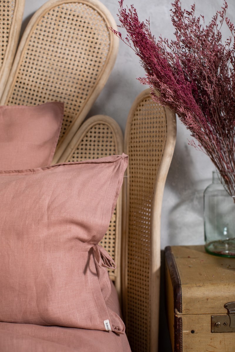 Taie d'oreiller en pur lin