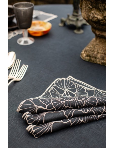 Ginkgo Linen Napkin