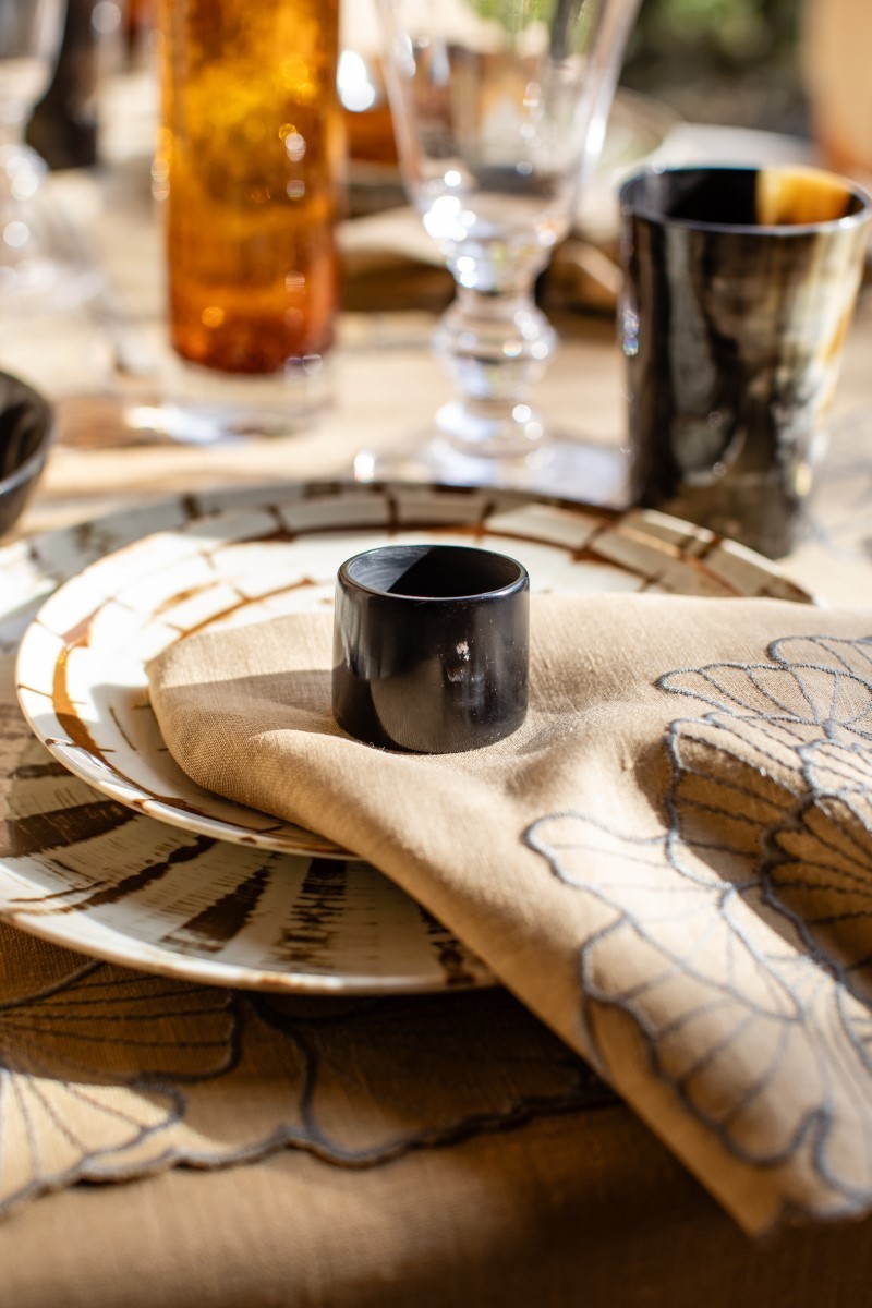 Tovagliolo Ginkgo in Lino