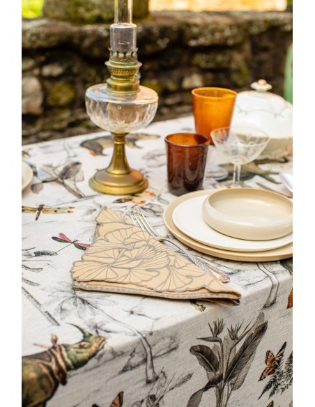 Tovagliolo Ginkgo in Lino