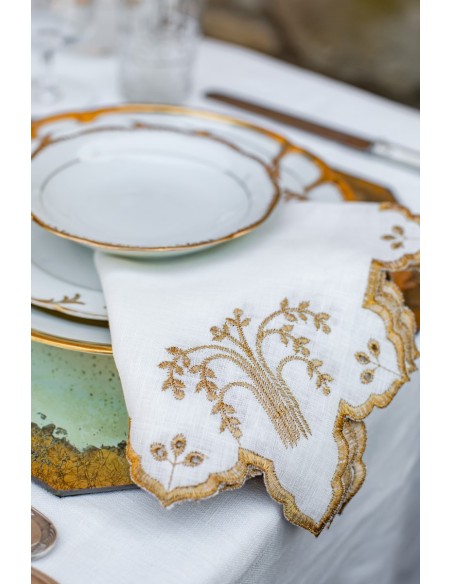 Serviette de table en lin Eden