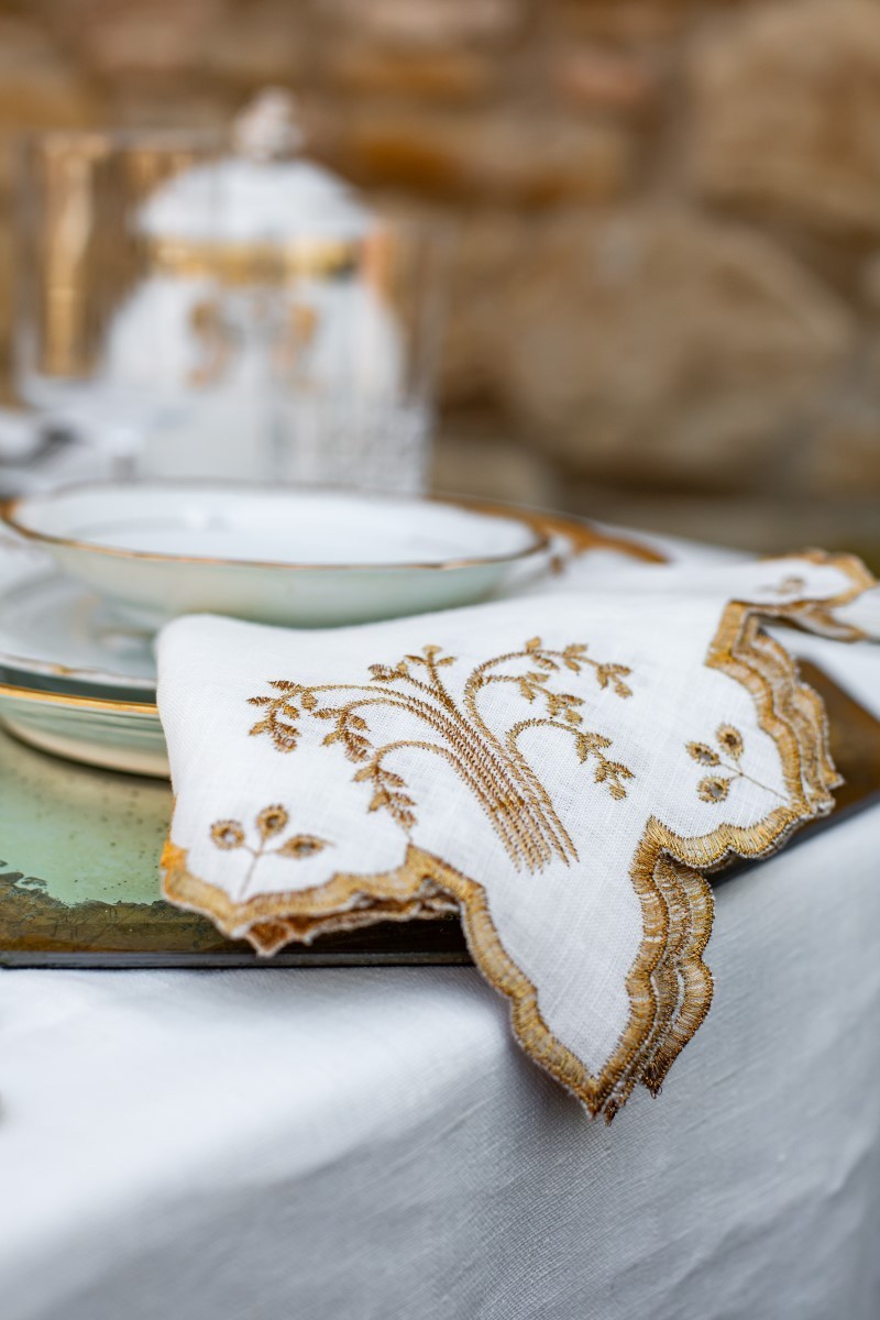 Serviette de table en lin Eden