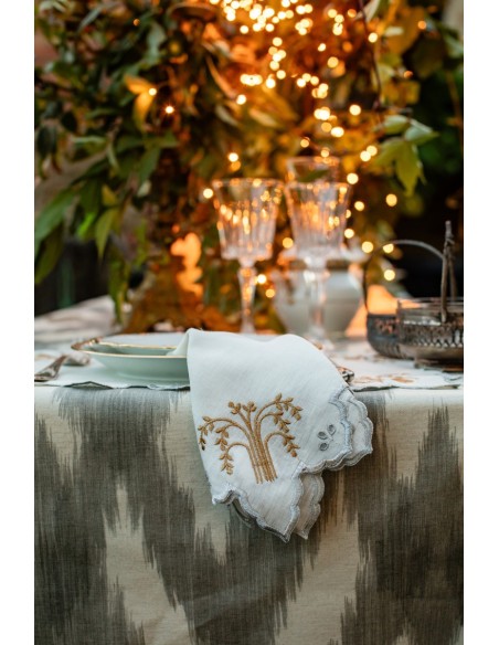 Serviette de table en lin Eden