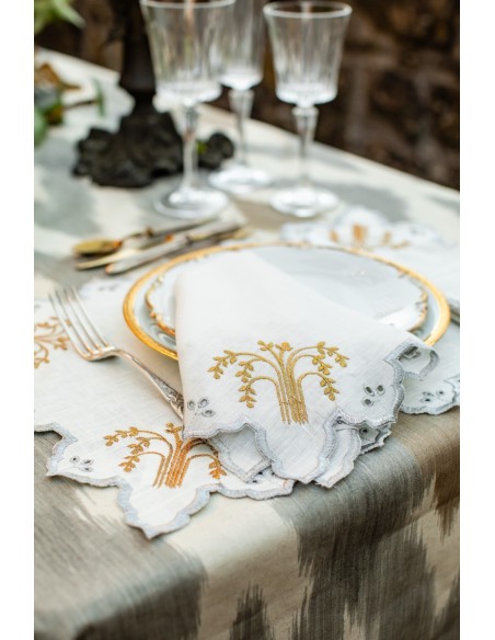 Serviette de table en lin Eden