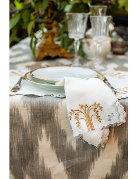 Serviette de table en lin Eden