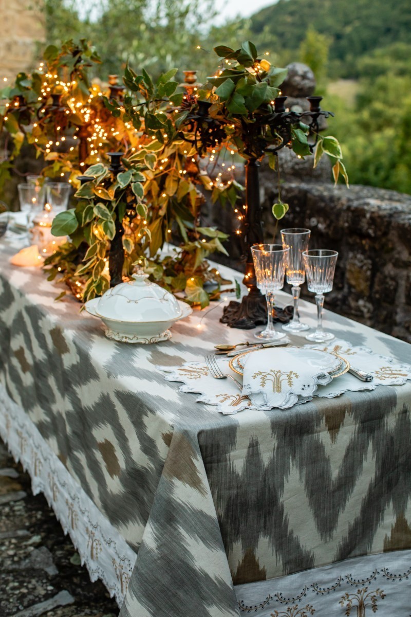 Serviette de table en lin Eden