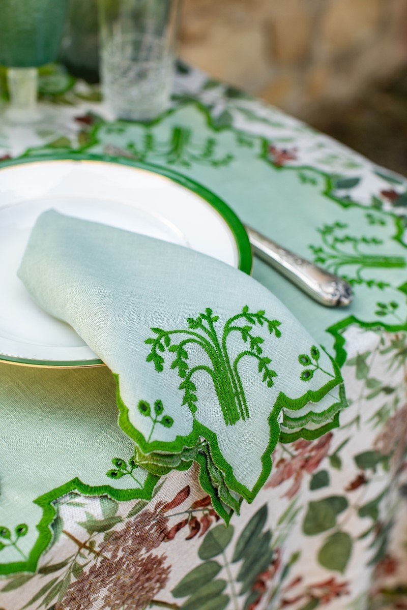 Serviette de table en lin Eden