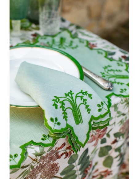 Serviette de table en lin Eden