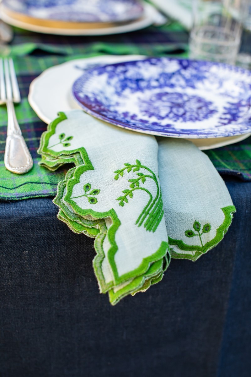Serviette de table en lin Eden