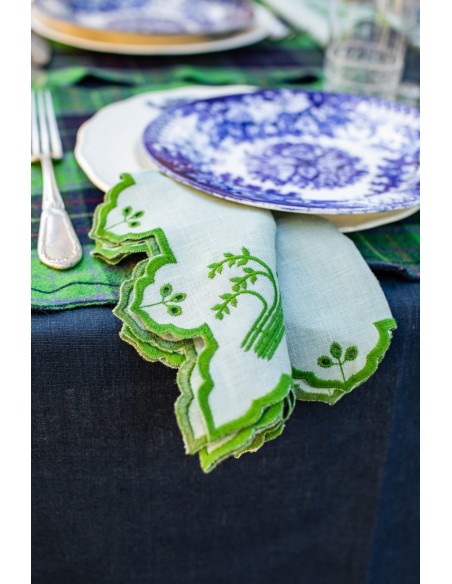 Serviette de table en lin Eden