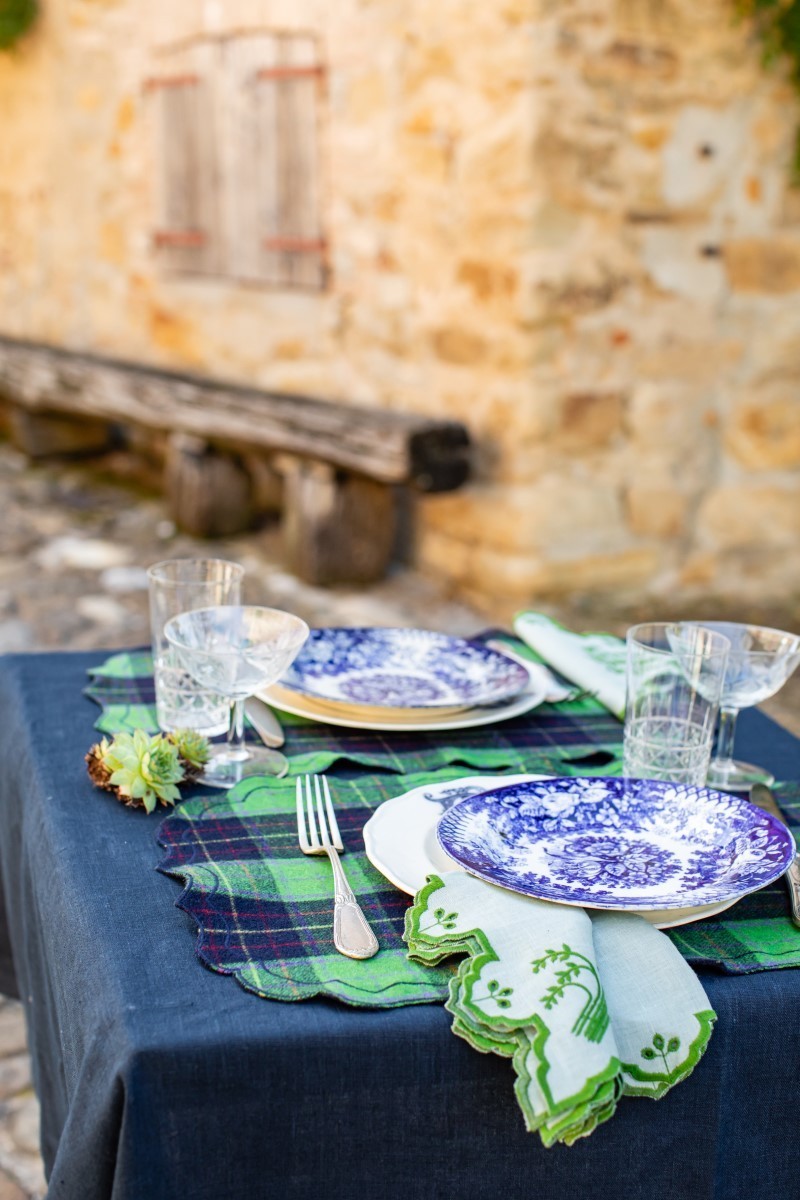 Serviette de table en lin Eden