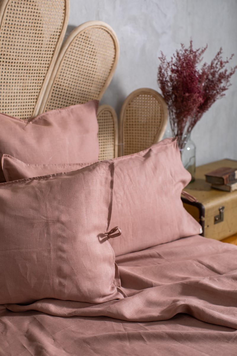 Taie d'oreiller en pur lin
