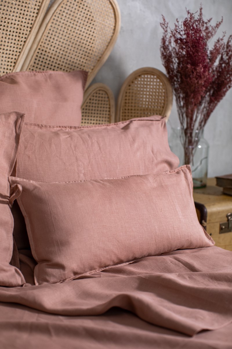 Taie d'oreiller en pur lin