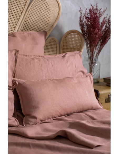 Taie d'oreiller en pur lin