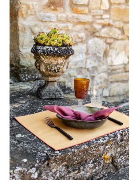 Set de table en lin enduit Filo