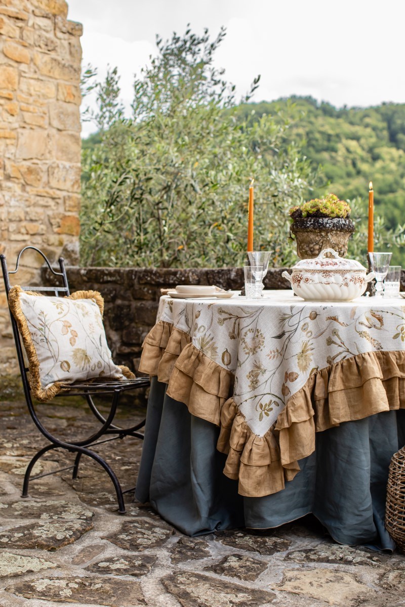 Gitane Stain-Free Tablecloth