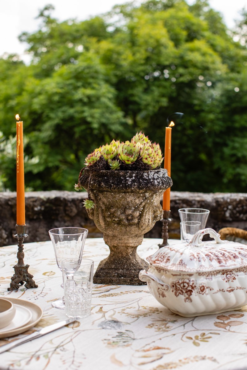 Gitane Stain-Free Tablecloth