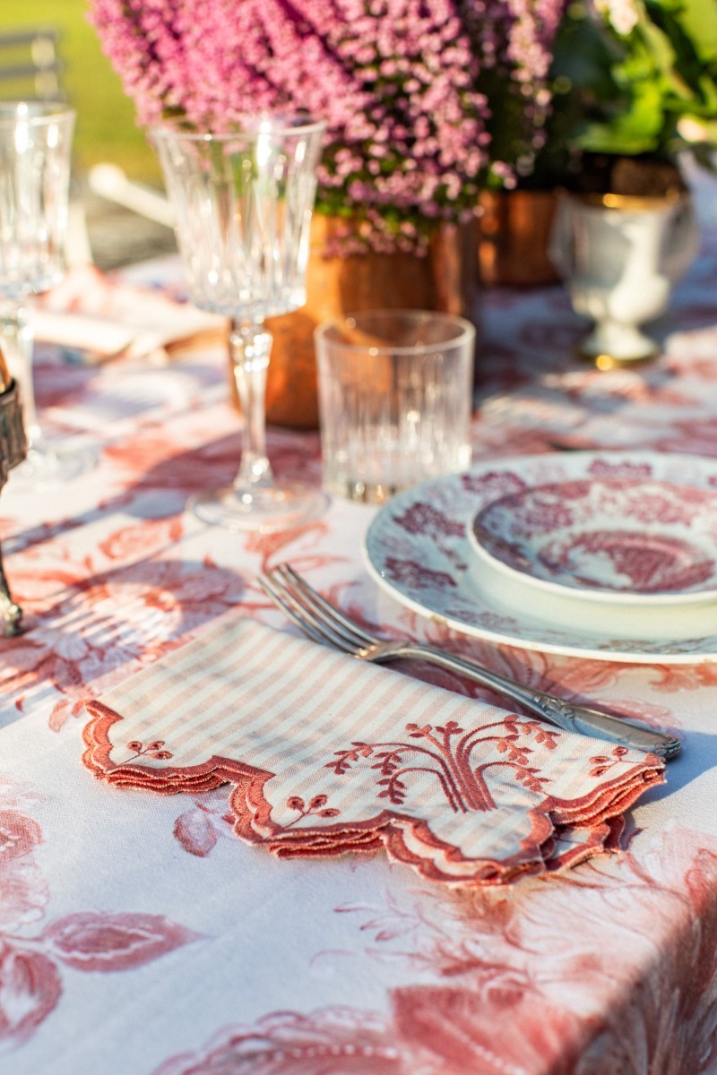 Serviette de table en coton Eden