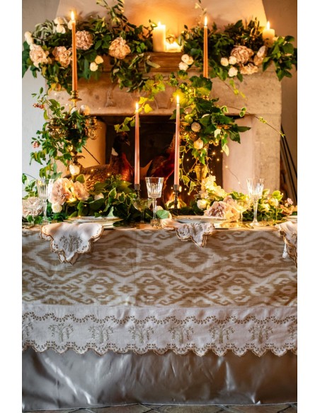 Nappe en coton sans taches Eden