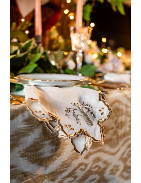 Nappe en coton sans taches Eden