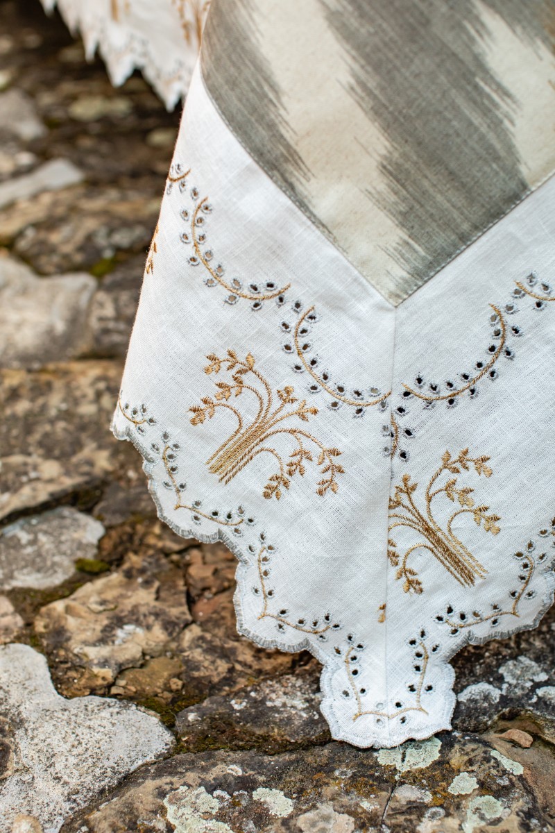 Nappe en coton sans taches Eden