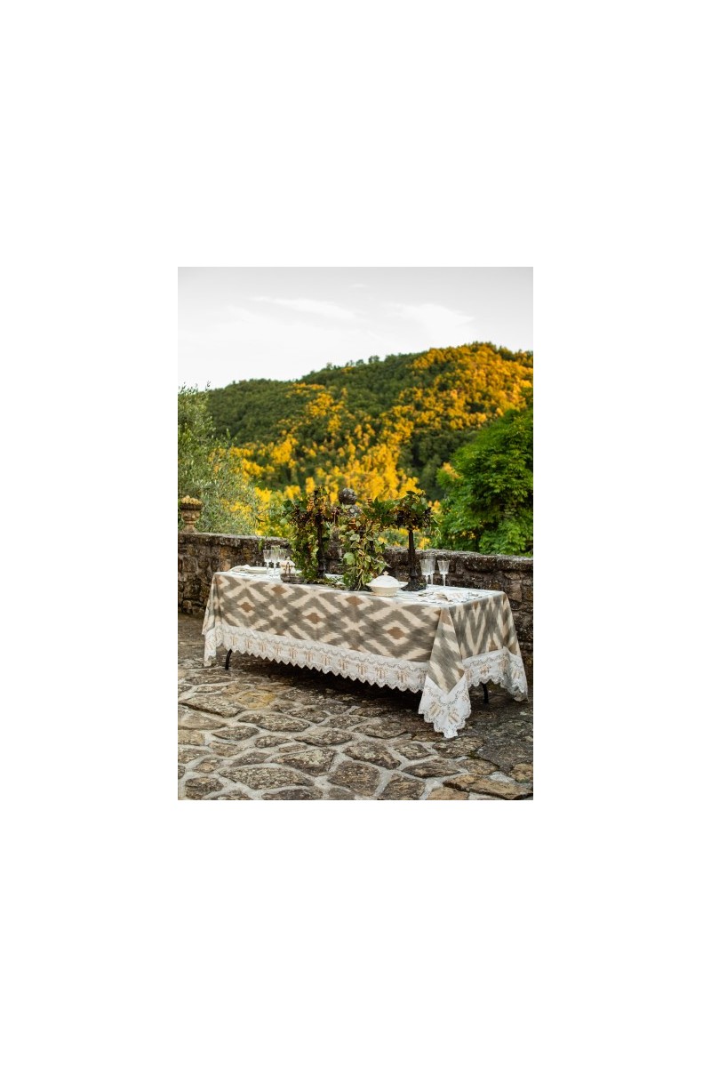 Nappe en coton sans taches Eden