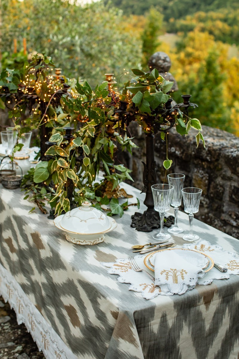 Nappe en coton sans taches Eden