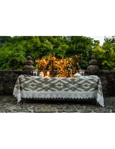 Nappe en coton sans taches Eden