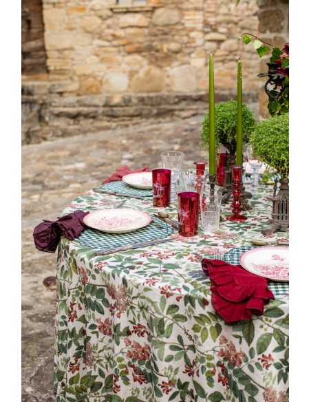 Nappe en lin viscose