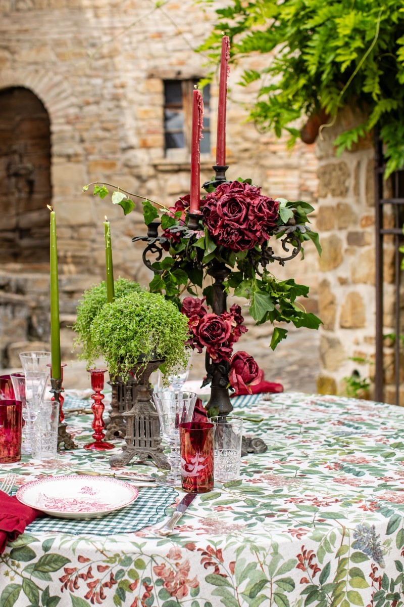 Nappe en lin viscose