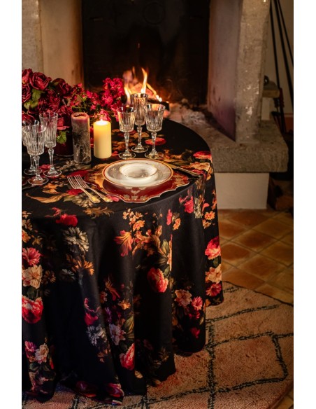 Nappe en lin viscose