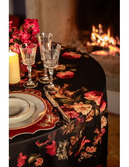 Nappe en lin viscose