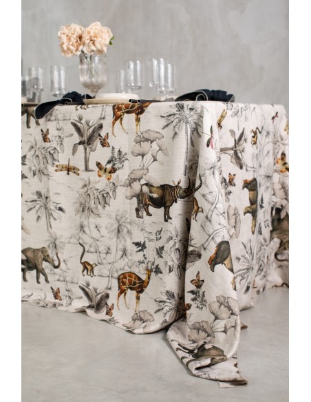 Viscose Linen Filo Tablecloth