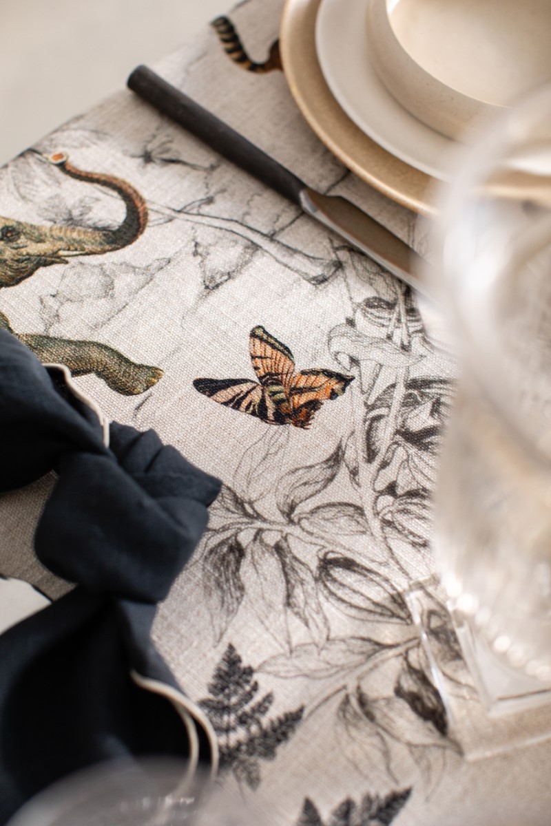 Viscose Linen Filo Tablecloth