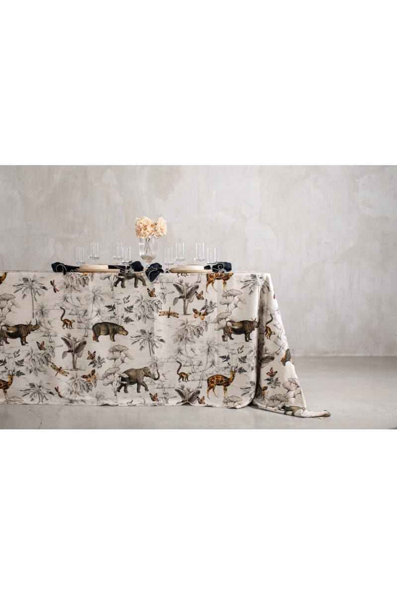 Viscose Linen Filo Tablecloth