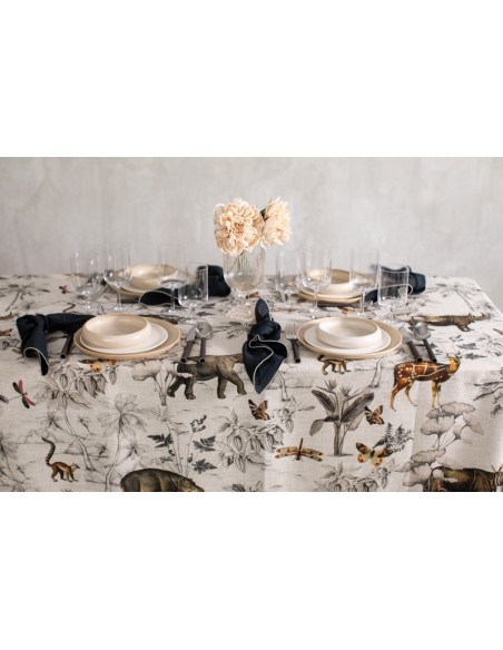 Nappe en lin viscose