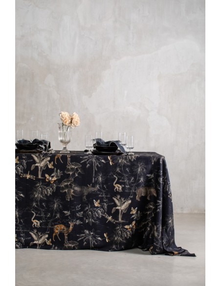 Nappe en lin viscose