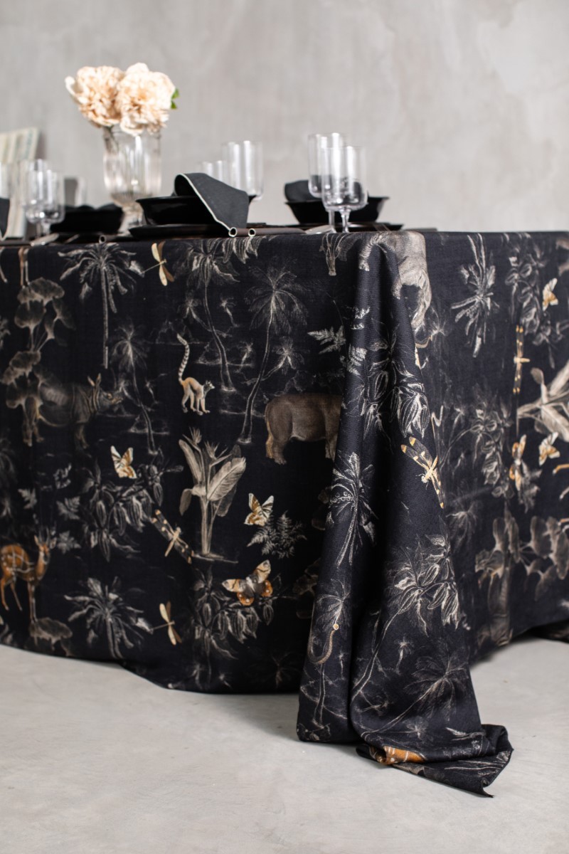 Nappe en lin viscose