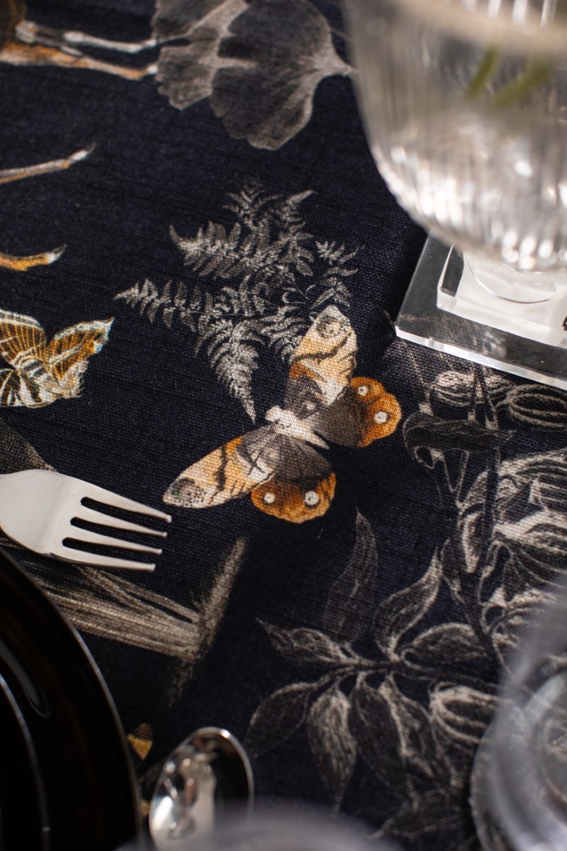 Nappe en lin viscose