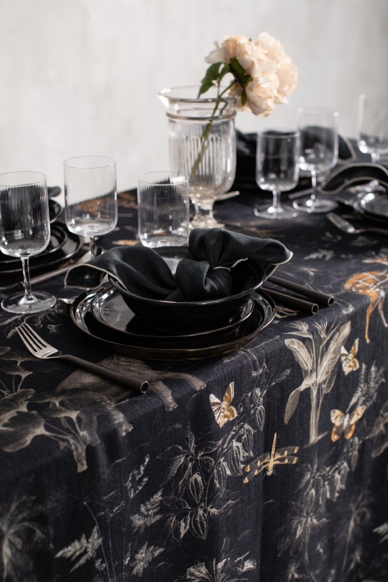 Nappe en lin viscose