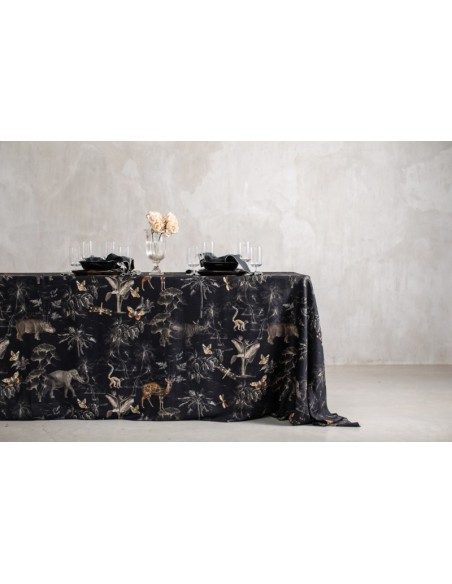 Nappe en lin viscose