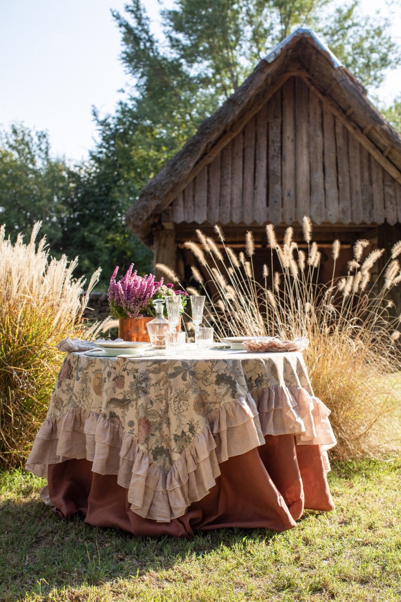 Nappe Gitane en coton enduit