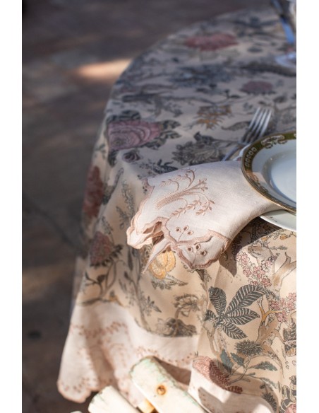 Eden Stain-Free Cotton Tablecloth