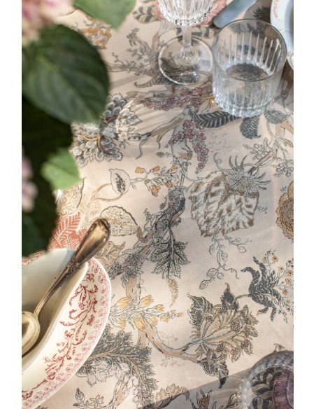 Eden Stain-Free Cotton Tablecloth