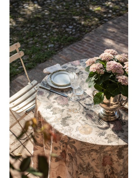 Eden Stain-Free Cotton Tablecloth