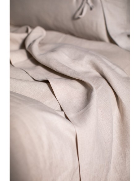 Drap-housse en lin avec coins