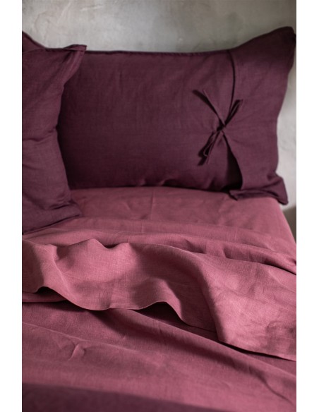 Drap-housse en lin avec coins