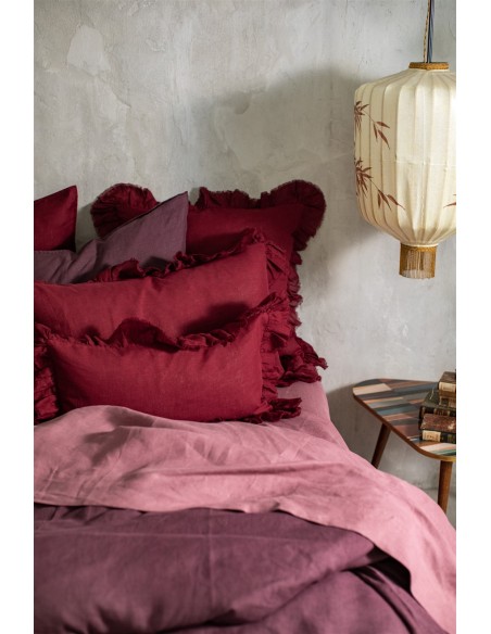 Drap-housse en lin avec coins