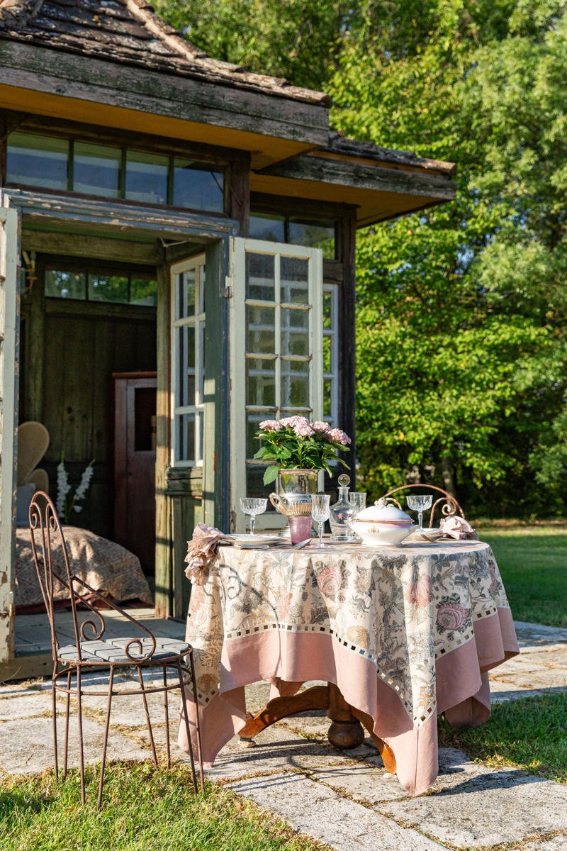 Nappe Riviera en coton enduit